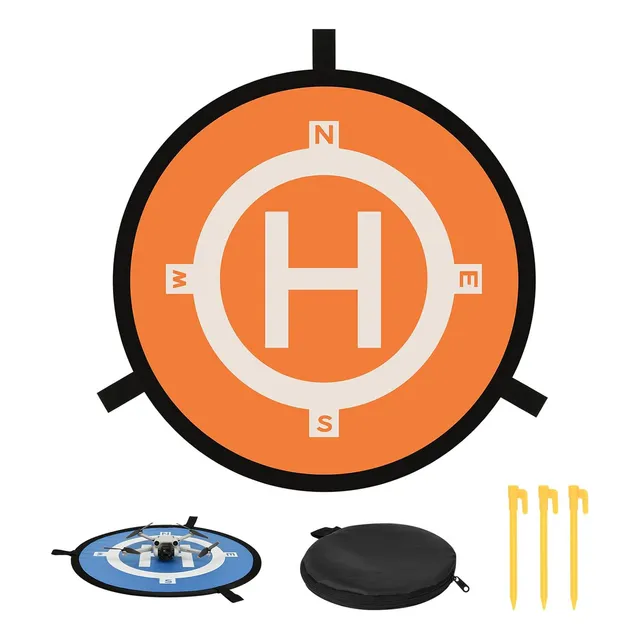 Landing Pad Helipuerto Pista De Aterrizaje 75 Cm Para Drones