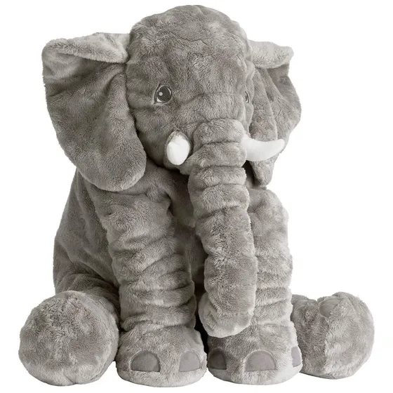 Peluche Elefante Grande Juguete Almohada Rosa Regalo Animal