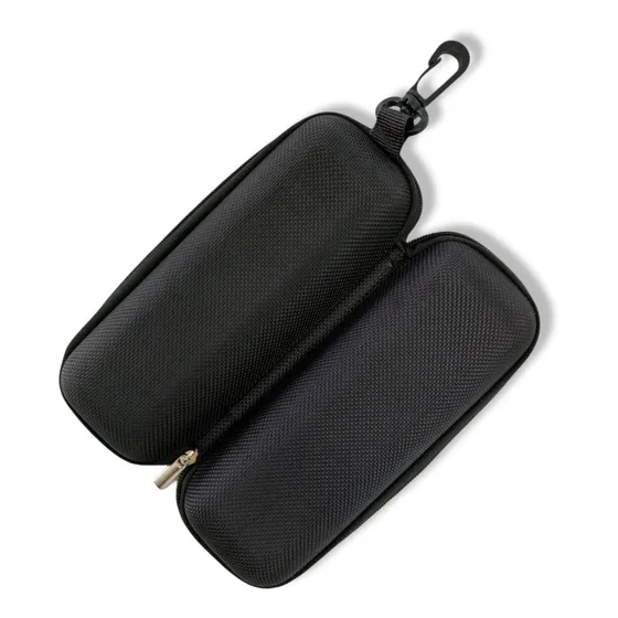 Estuche Duro Para Gafas De Sol Cremallera Con Paño