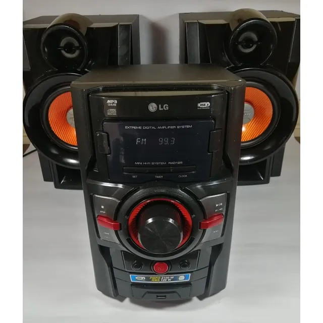 Equipo Minicomponente Lg Negro 120 W