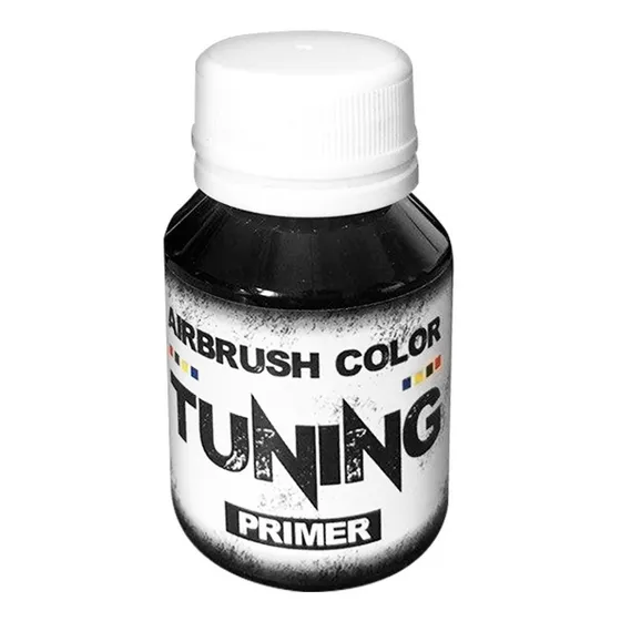 Primer Airbrush Color Tuning Negro, Para Aerografo X Unidad