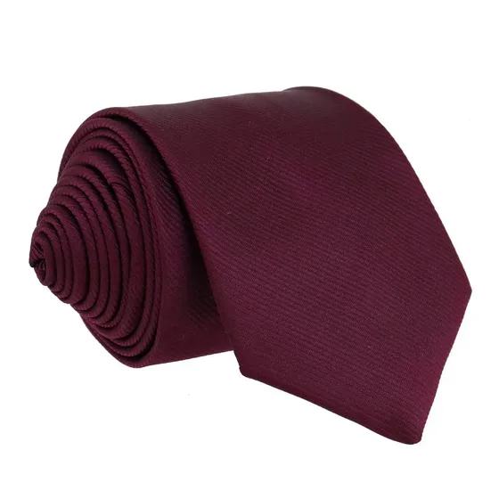 Gravata Masculina Premium Tradicional Padrinhos Casamento Noivos Semi Slim Várias Cores Vinho