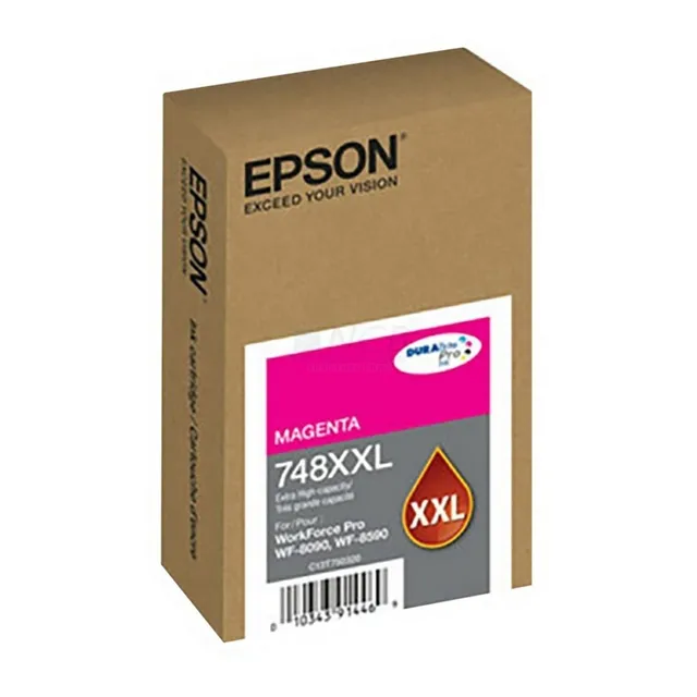 Cartucho Epson Modelo T748xxl Magenta Wf-6090, Wf-6590 Alta