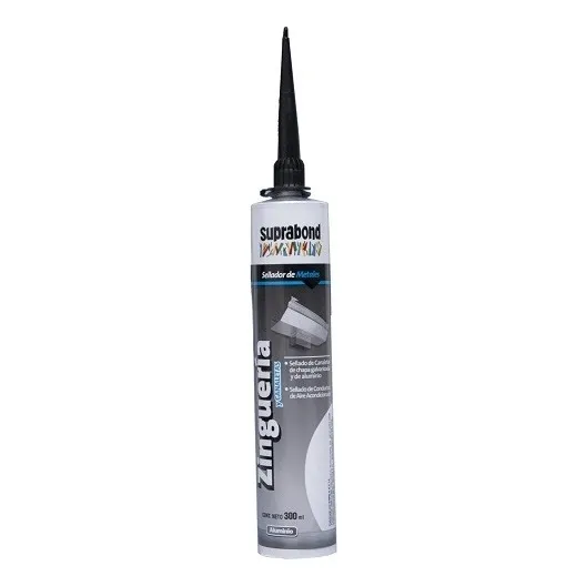 Sellador Suprabond Zinguería 300ml Aluminio Por 5 Unidades