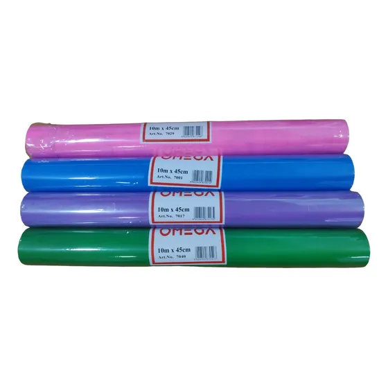 Rollo De Papel Contact Autoadhesivo De Colores 45cm X 10 Mt Color Lila