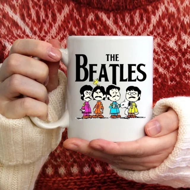 Taza Snoopy Beatles