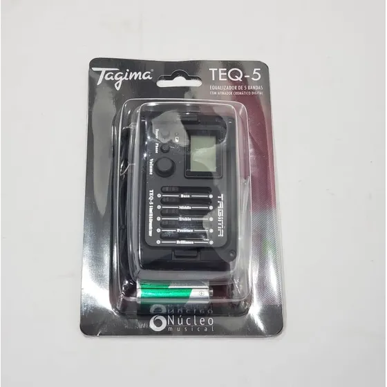 Pré-amplificador Equalizador Afinador Tagima Teq-5 Original
