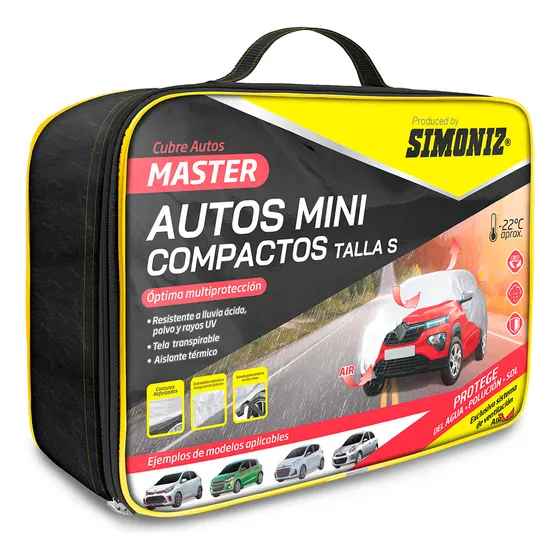 Cubreauto Master Simoniz Compact Poliester Talla S (108272)