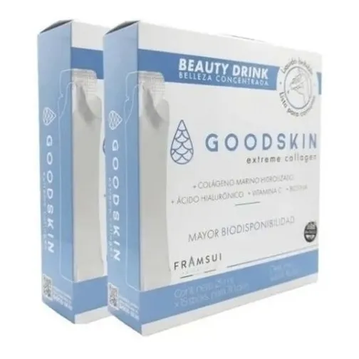 Goodskin Colágeno Concentrado Líq. - Combo X 2 P/ 60 Dias