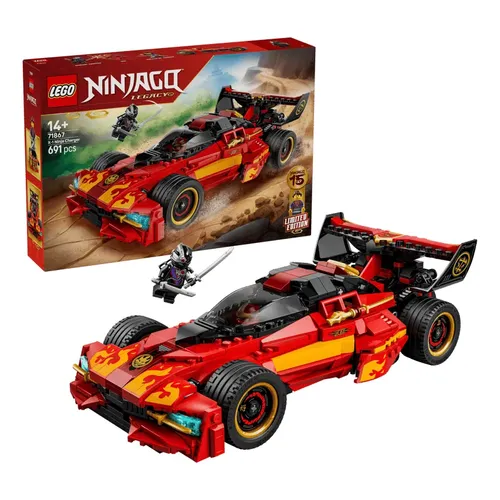 Lego Ninjago Veículo X-1 Ninja Charger Com 599 Peças 71737