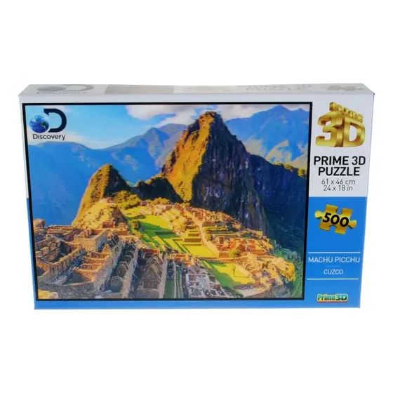 Puzzle 3d De 500 Piezas - Machu Picchu | Cuotas sin interés