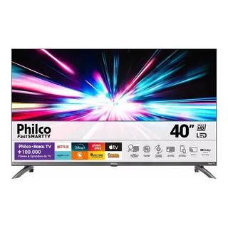 Smart Tv 40 Philco Ptv40m9gr2cgb Roku Tv Led Dolby Audio Smart Tv 40 Philco Ptv40m9gr2cgb Roku Tv Led Dolby Audio