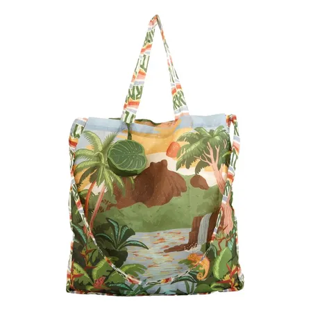 Bolsinha Farm Me Leva Esporte Relevo Carioca Verde Tropical