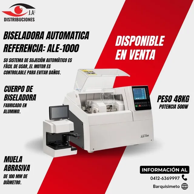 Biseladora Automática Ale-1000 Nueva