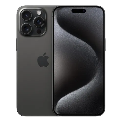 Apple iPhone 15 Pro Max (256 GB) - Titanio Negro - Excelente (Reacondicionado)