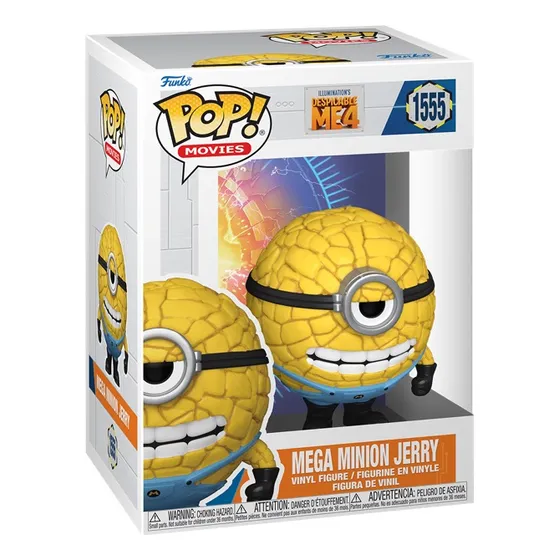 Funko Pop Despicable Me 4 Mega Minion Jerry #1555