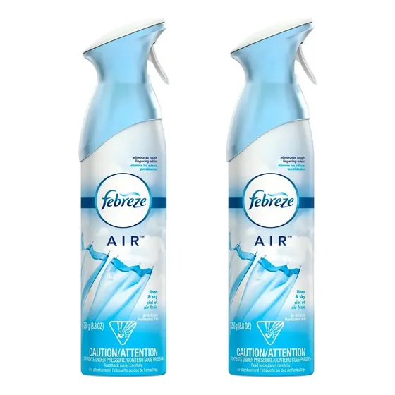 Pack 2 Febreze Air Linen & Sky Desodorante Ambiental 250g | Cuotas sin interés