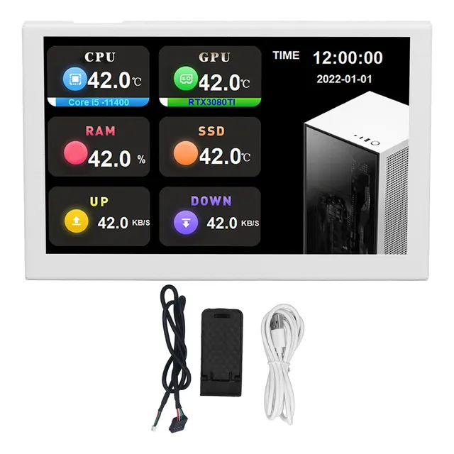 Minipantalla Ips Usb De 5 Pulgadas Con Resolución De 800 X 4
