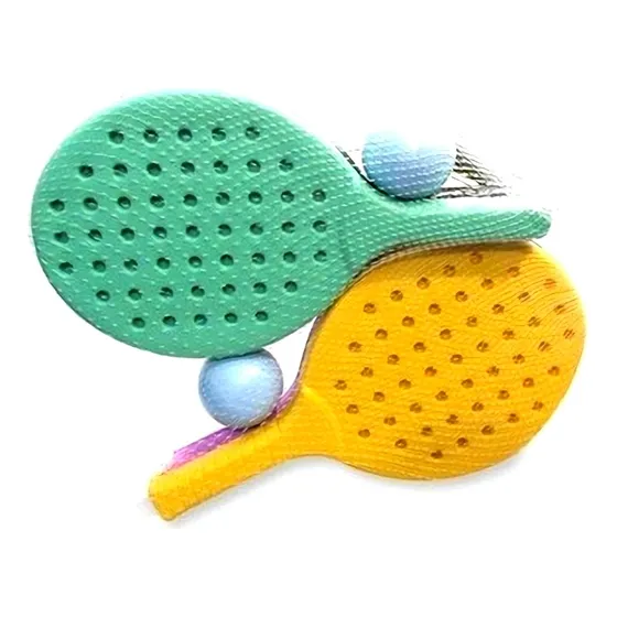 2 Paletas Playeras + Pelota Playa Verano Juguete Infantil Ep