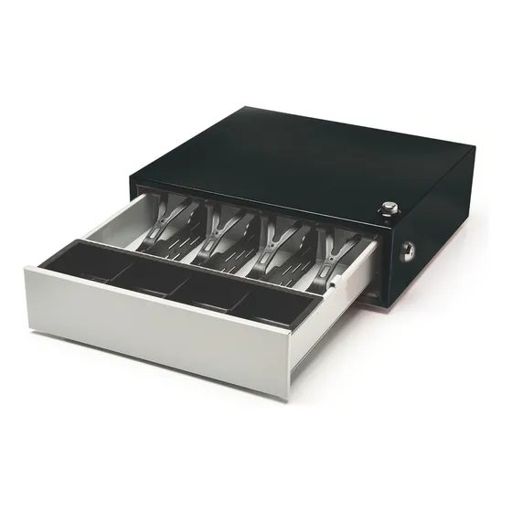 Caja Para Dinero Rucamet 4 Billetes Monedas Negra