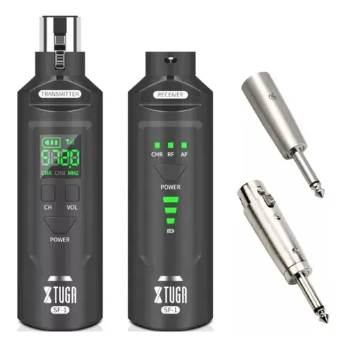 Transmisor Y Receptor Inalámbrico Xlr Xtuga Sf-1