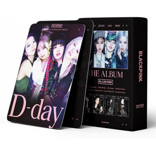 55 Photocards Blackpink - The Album D-day 55 Photocards Blackpink - The Album D-day