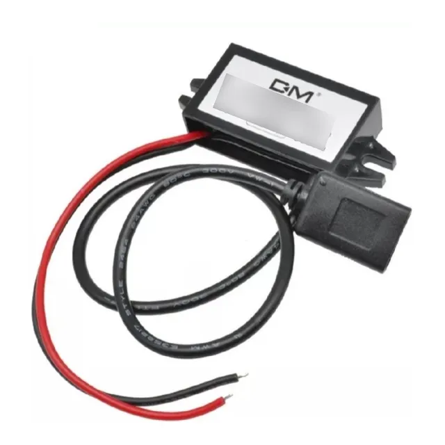 Convertidor Dc Step Down 12v A 5v 3a 15w Salida Usb 47 Pzas.
