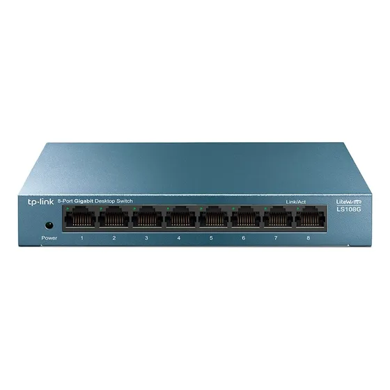 Switch 8 Puertos 10/100/1000 Mbps Tp-link Ls108g 