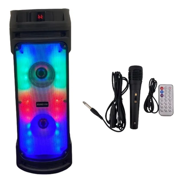Parlante Bluetooth De 6.5 Pulgadas Con Luces Rgb 30 W