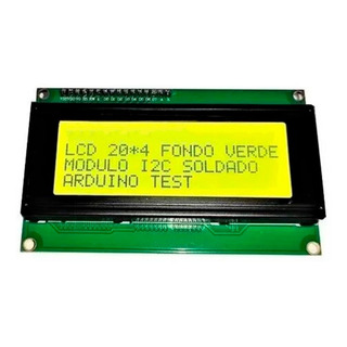 Display Lcd Pantalla 20x4 2004 Fondo Verde Arduino Pic Display Lcd Pantalla 20x4 2004 Fondo Verde Arduino Pic