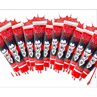 Sangre Falsa Realista Liquida Disfraz Halloween 12 Piezas Sangre Falsa Realista Liquida Disfraz Halloween 12 Piezas