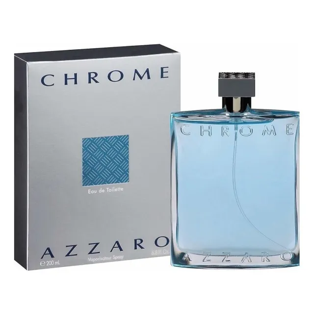 Azzaro Chrome Tradicional Eau De Toilette 200 ml Para Hombre