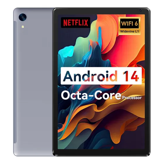 Tableta, Android 14 De 10.1 Pulgadas 10/128 Gb