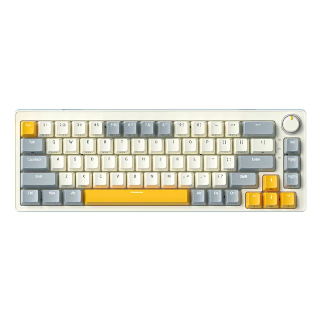 Teclado Mecánico Zifriend Gamer 68keys Rgb 5 Pin Gasket Za68
