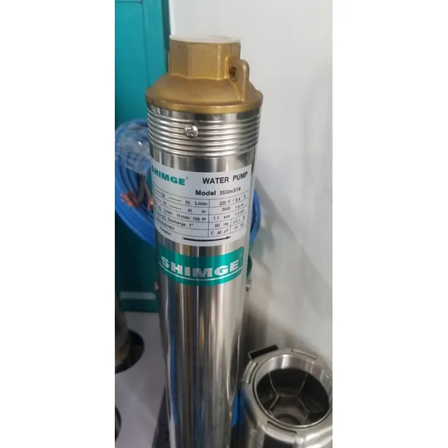 Bomba Sumergible De 1.5 Hp Marca Shimge 3sgm3/18