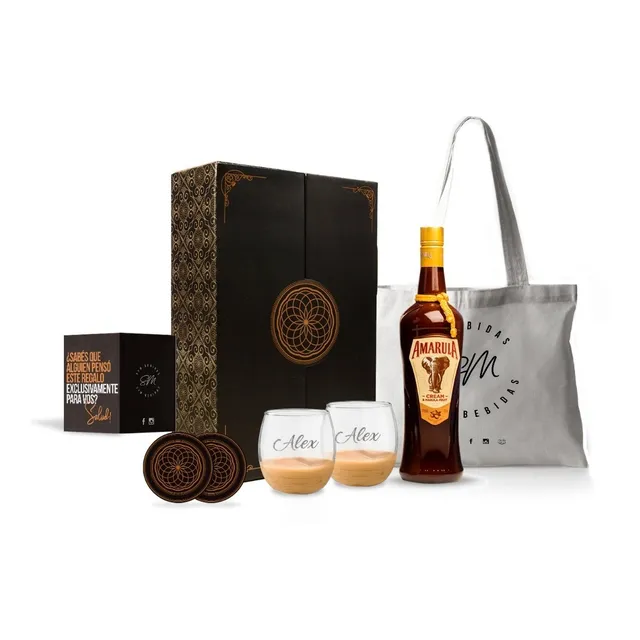 Licor Amarula Crema 750cc Box Full Experiencia Importado