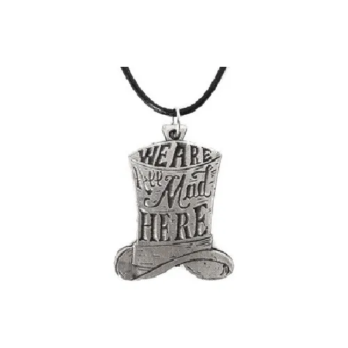 Colgante Metal Alicia País Maravillas Wonderland Collar
