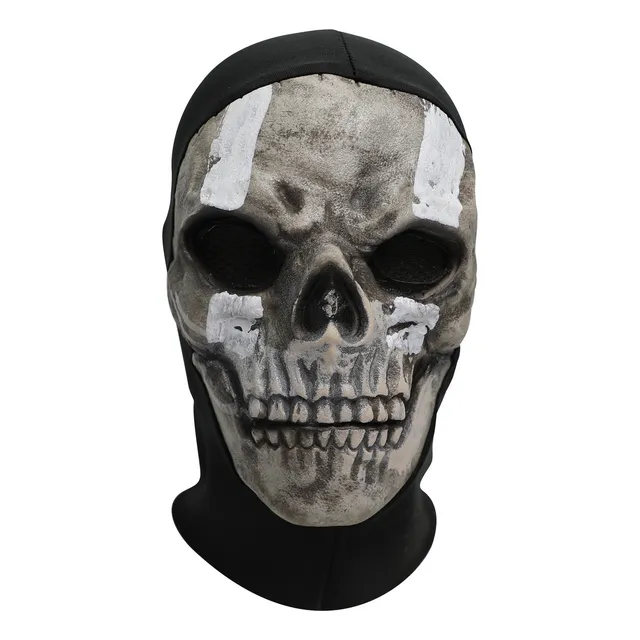 A Call Of Duty Fantasma Calavera Máscara Capucha De Látex