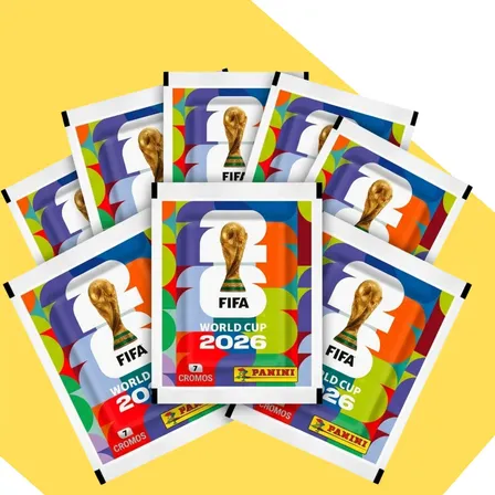 Kit Com 10 Envelopes (70 Figurinhas) Copa Do Mundo Fifa 2026 Figura Copa 2026