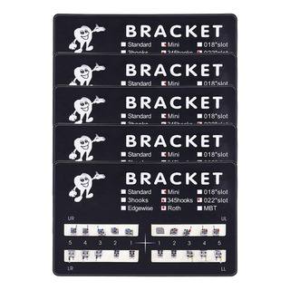 5 Kits Brackets Mini Para Roth 0.022 Hooks 3-4-5 Falsos 5 Kits Brackets Mini Para Roth 0.022 Hooks 3-4-5 Falsos