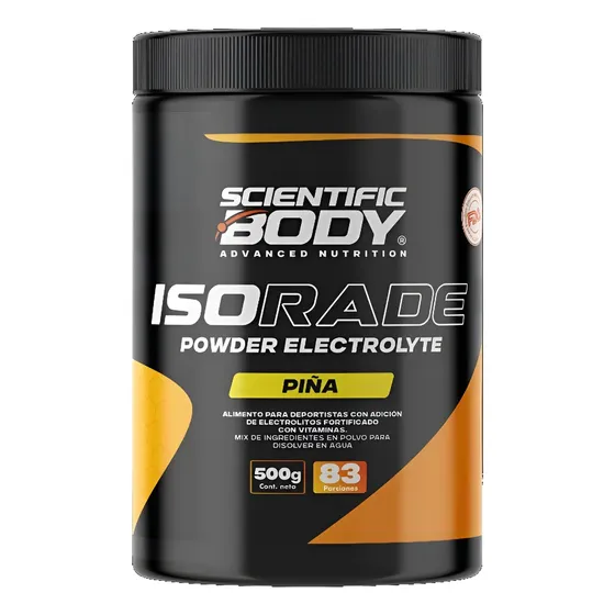Isotónico En Polvo Scientific Body Isorade 500 G