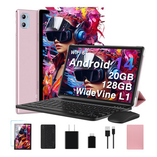 Tablet 10.1 Android 14 20+128gb 5g Wifi6 Bt5 Gms Con Teclado Tablet 10.1 Android 14 20+128gb 5g Wifi6 Bt5 Gms Con Teclado