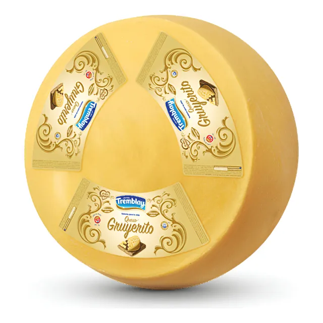 Queso Gruyere Premium Estacionado Tremblay X 12 Kg. Horma