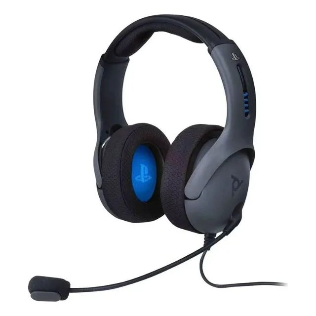 Diadema Gamer Ps4 Micrófono Lvl50 Gris Estereo A-05683 Pdp