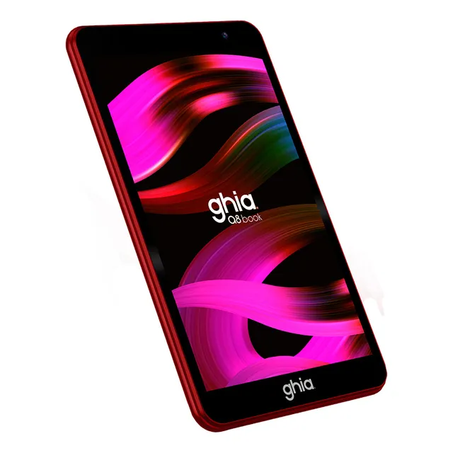 Tablet Ghia 8'' Barata A8 Book 4gb/64 Gb Android 14 Roja