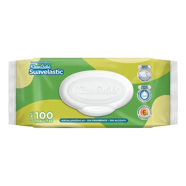 Toallitas Húmedas Kleenbebé Suavelastic 100 Piezas