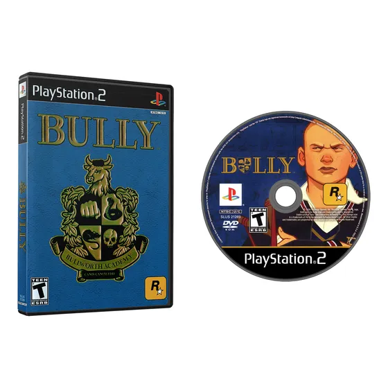 Jogo Bully Para Playstation 2 Ps2 Fat Slim