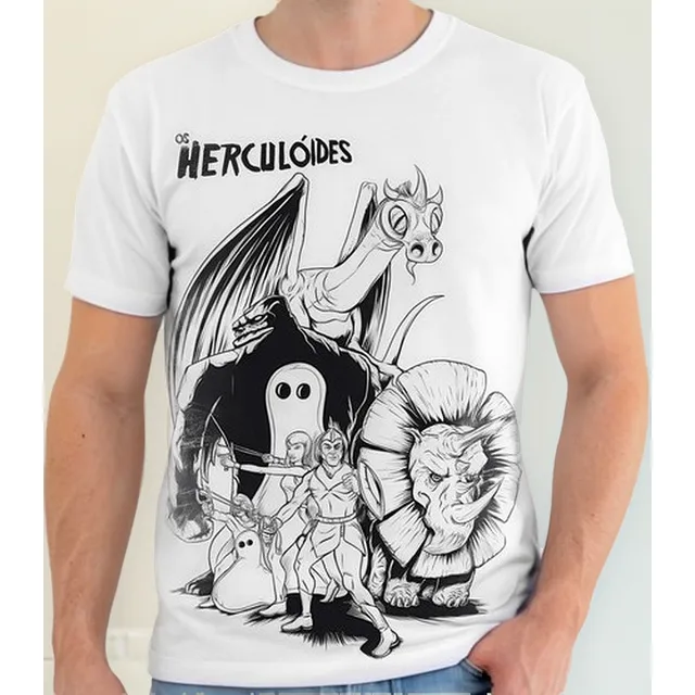 Camiseta Camisa Personalizada Herculoides
