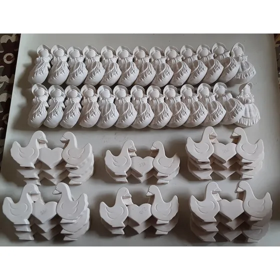 Bizcochos De Cerámica Para Pintar.. Nuevas De Oportunidad.. 