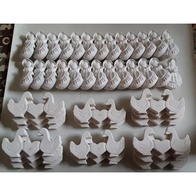 Bizcochos De Cerámica Para Pintar.. Nuevas De Oportunidad.. 